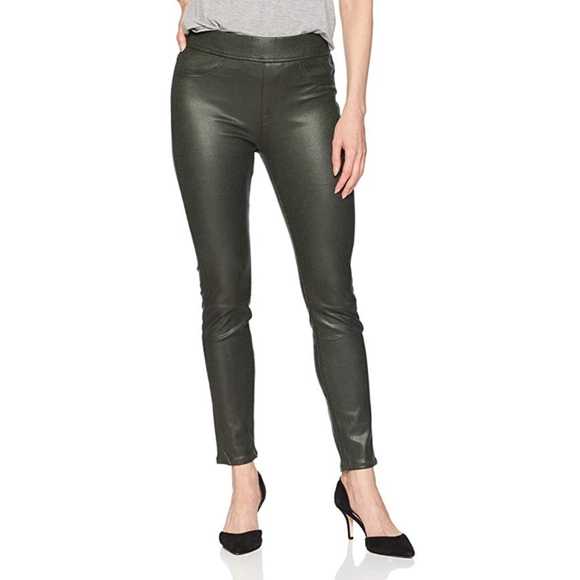 Jen7 Pants - Jen7 Green Comfort Skinny Pull on Jeans Sz 2 NWT